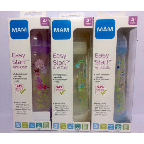 Acquista MAM Easy Start botella Anti cólico niño 320ml set de 2