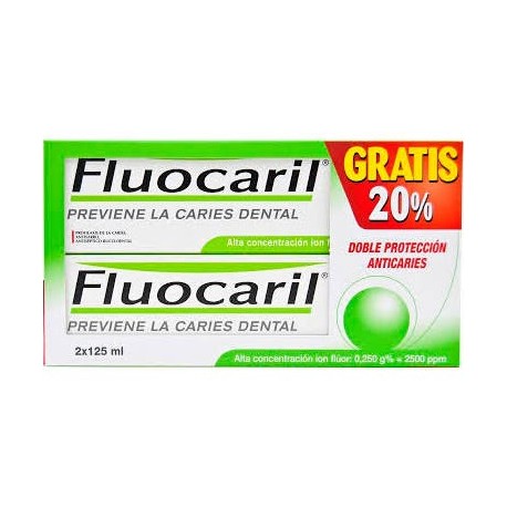 Fluocaril bi-fluoré pasta dentífrica 2x125 ml